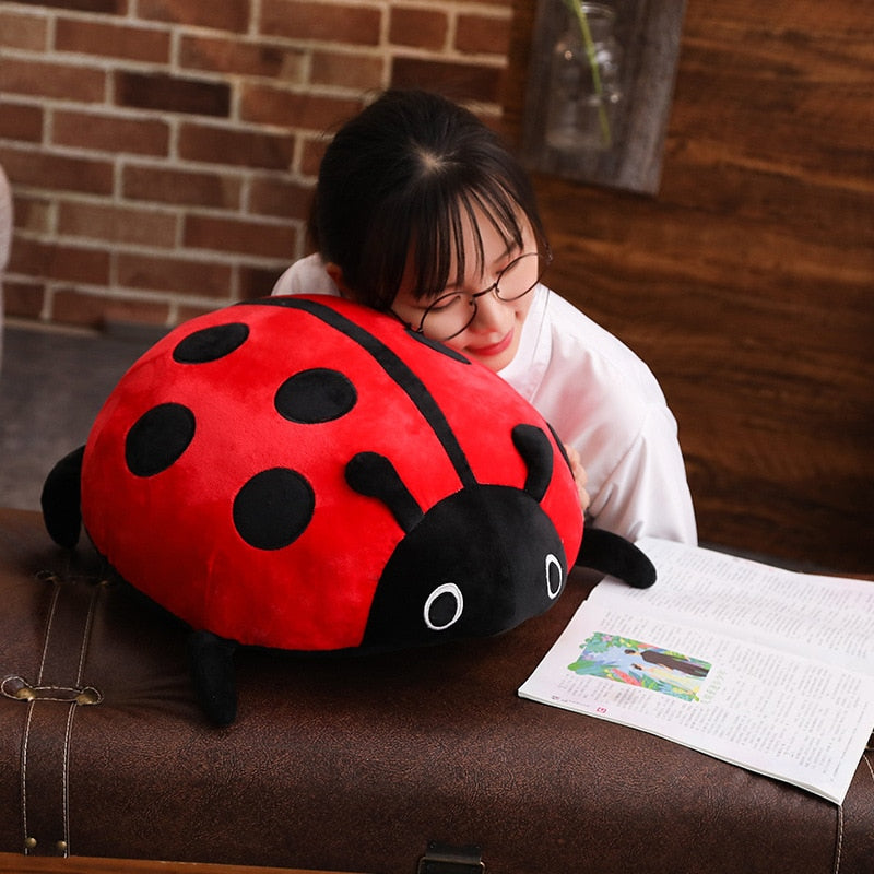 Giant Ladybird Ladybug Beetle Soft Stuffed Plush Toy