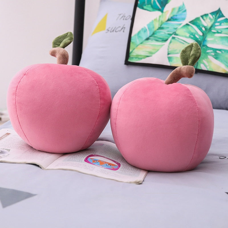 Giant Apple Fruit Soft Stuffed Plush Pillow Toy