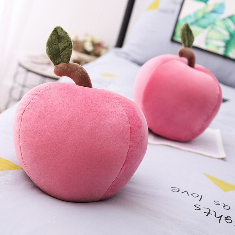 Giant Apple Fruit Soft Stuffed Plush Pillow Toy