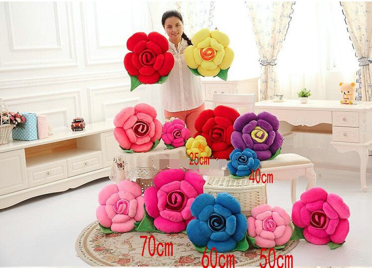 Flower Soft Stuffed Plush Pillow Cushion Toy