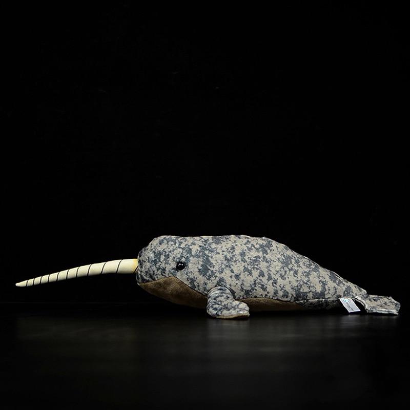 Jucărie de pluș moale Narwhal Whale