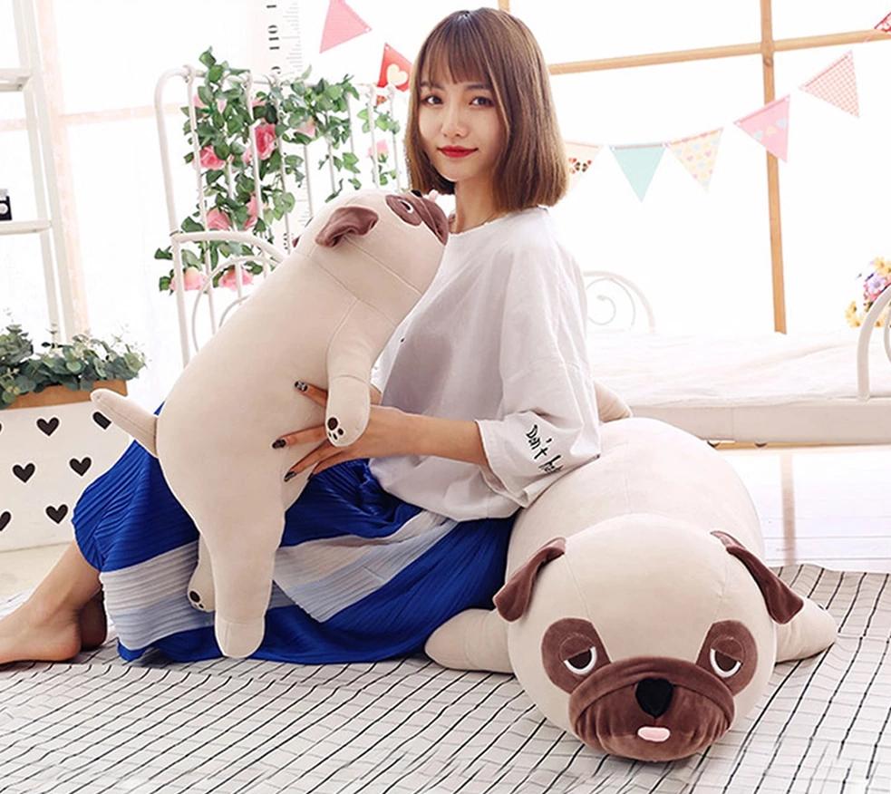 Pug Dog Soft Stuffed Plush Pillow Toy