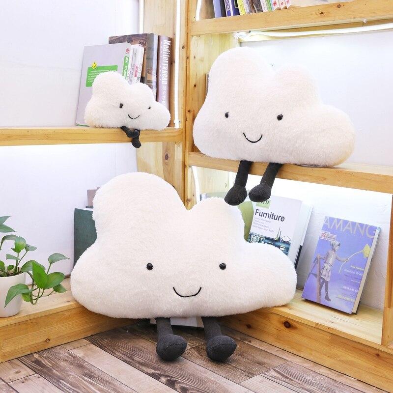 Smiley Cloud Soft Stuffed Plush Pillow Toy