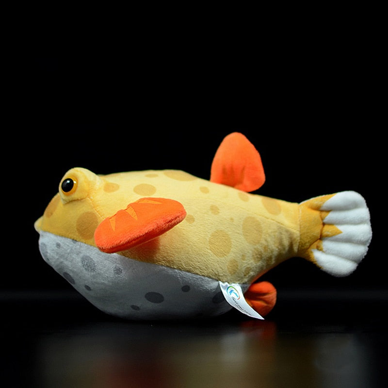 Lifelike Pufferfish Boxfish Stuffed Plush Toy