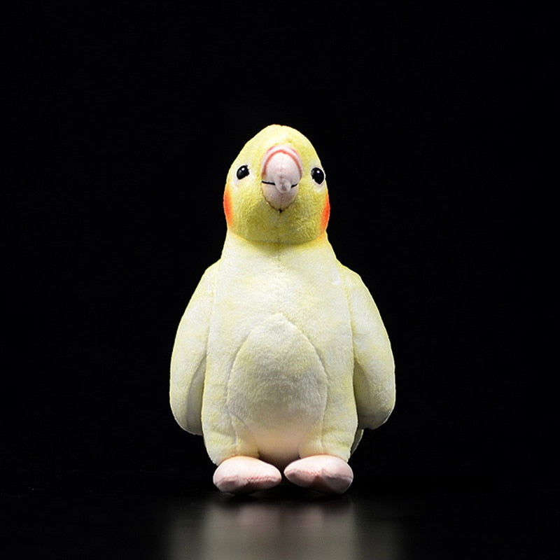 Lifelike Cockatiel Bird Soft Stuffed Plush Toy