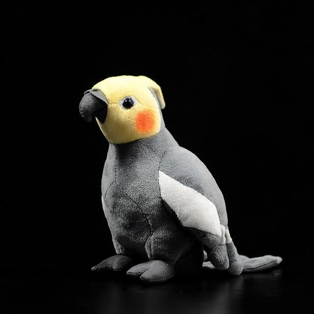 Lifelike Cockatiel Bird Soft Stuffed Plush Toy