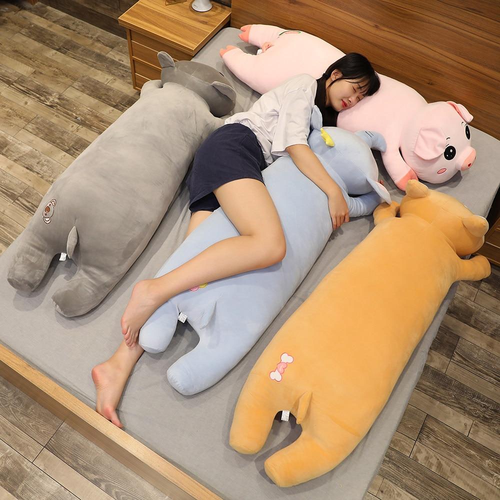 Large Animal Soft Stuffed Plush Body Pillow Toy