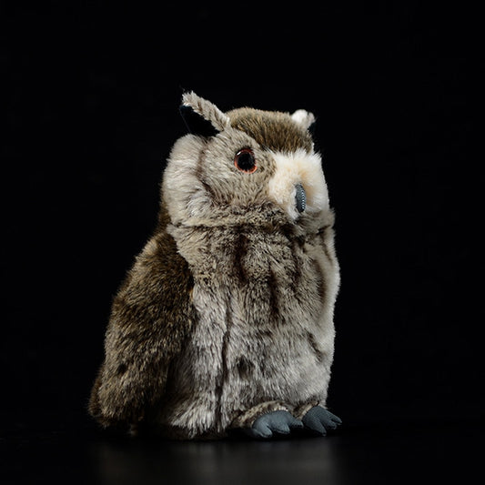 Eurasian Eagle Owl Bubo Bubo Soft Stuffed Plush Toy