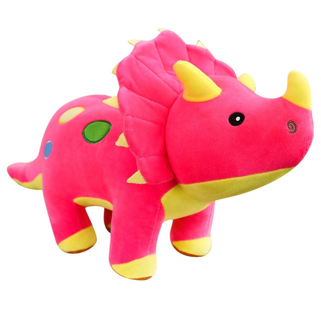 Cute Triceratops Dinosaur Soft Stuffed Plush Toy