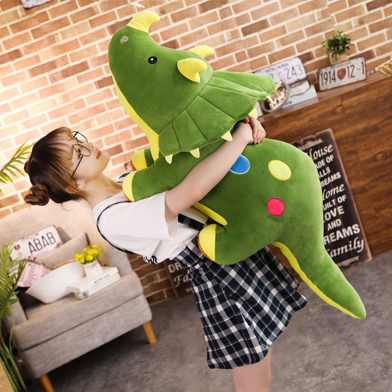 Cute Triceratops Dinosaur Soft Stuffed Plush Toy