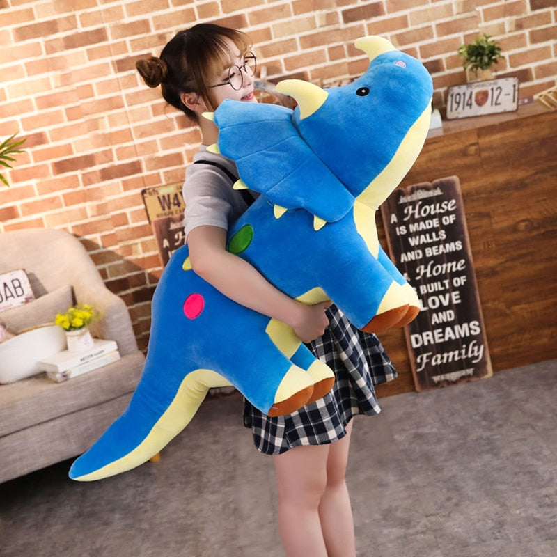 Cute Triceratops Dinosaur Soft Stuffed Plush Toy