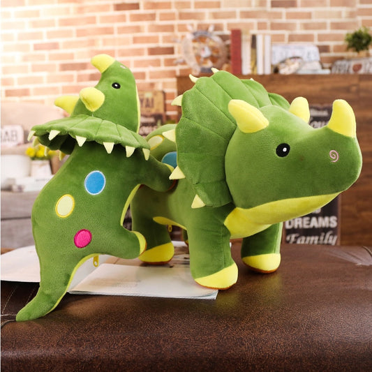 Cute Triceratops Dinosaur Soft Stuffed Plush Toy