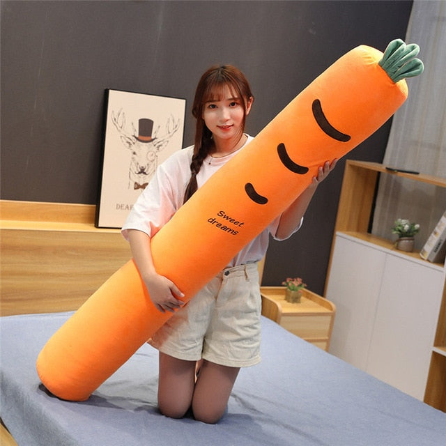 Long Fruit Vegetable Soft Body Pillow Cushion Toy