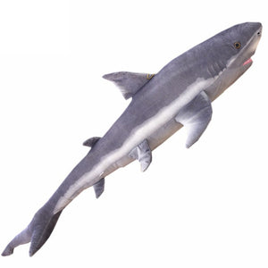 Extra Large Gray Shark Soft Stuffed Plush Toy