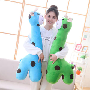 Large Colored Giraffe Soft Stuffed Plush Toy