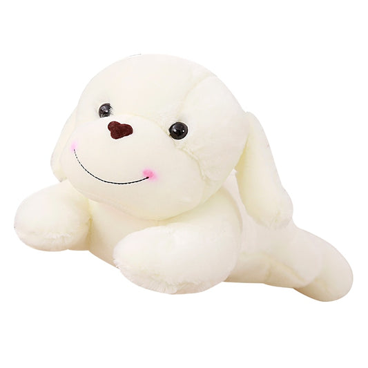 Large White Puppy Dog Soft Stuffed Plush Toy