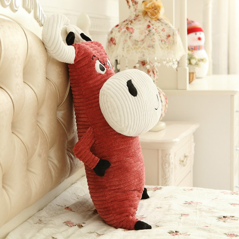 Ox Cattle Bull Stuffed Pillow Cushion Toy