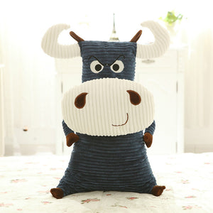 Ox Cattle Bull Stuffed Pillow Cushion Toy