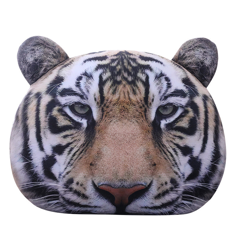 Tiger Face Stuffed Pillow Cushion Decor Toy