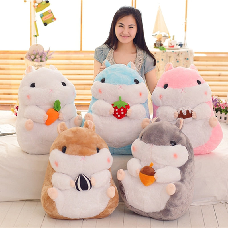 Colored Hamster Soft Stuffed Plush Toy