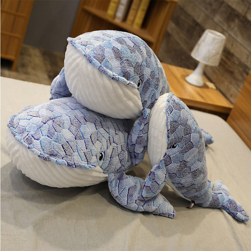 Giant Blue Whale Soft Stuffed Plush Toy
