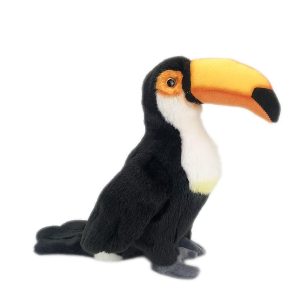 Lifelike Toucan Bird Soft Stuffed Plush Toy