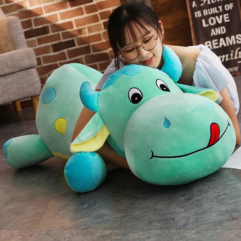 Colored Cow Soft Stuffed Plush Pillow Toy