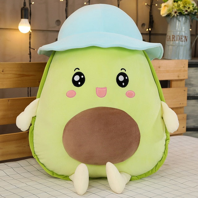 Avocado Fruit Person Soft Stuffed Plush Toy