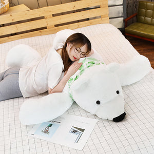 Large White Polar Bear Soft Stuffed Plush Toy