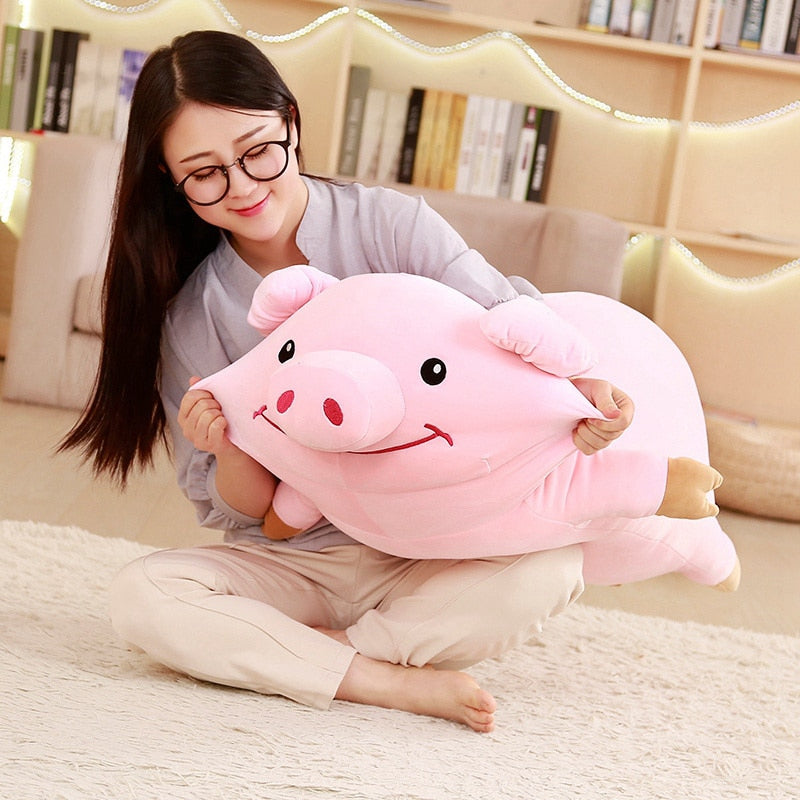 Smiley Pig Pillow Soft Stuffed Plush Toy