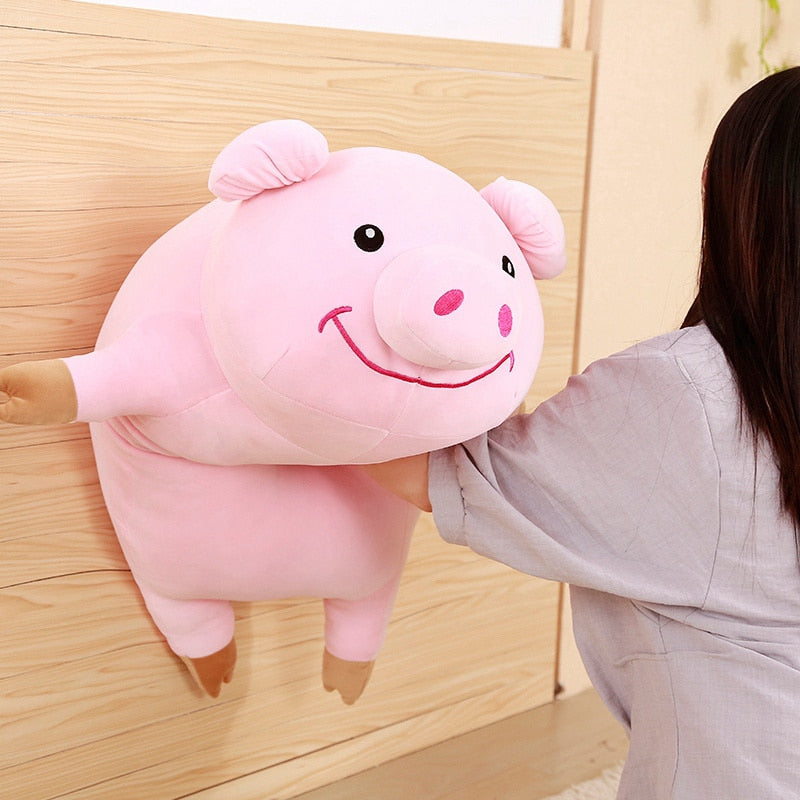 Smiley Pig Pillow Soft Stuffed Plush Toy