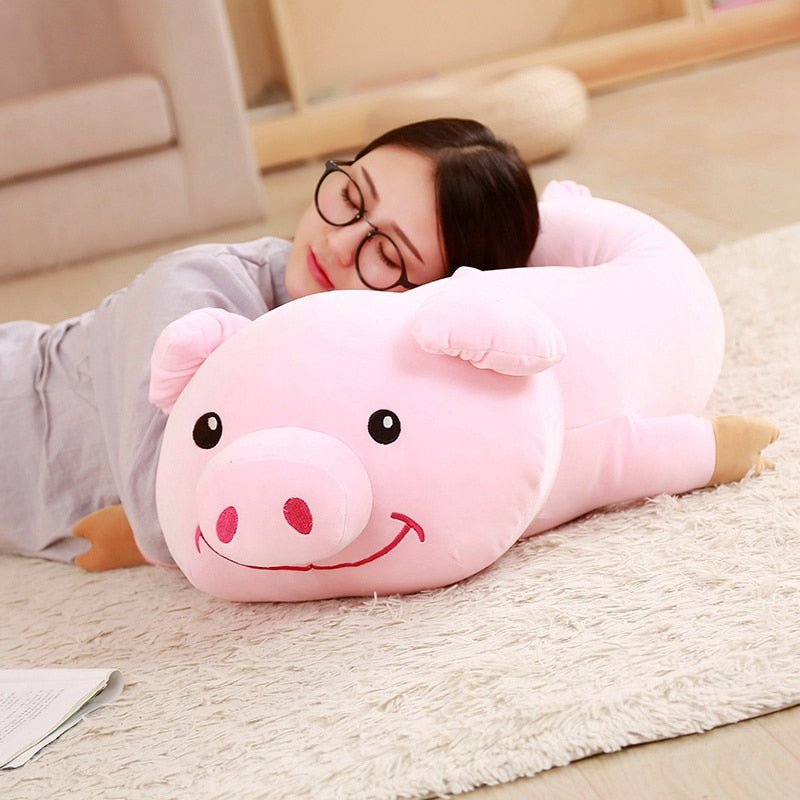 Smiley Pig Pillow Soft Stuffed Plush Toy