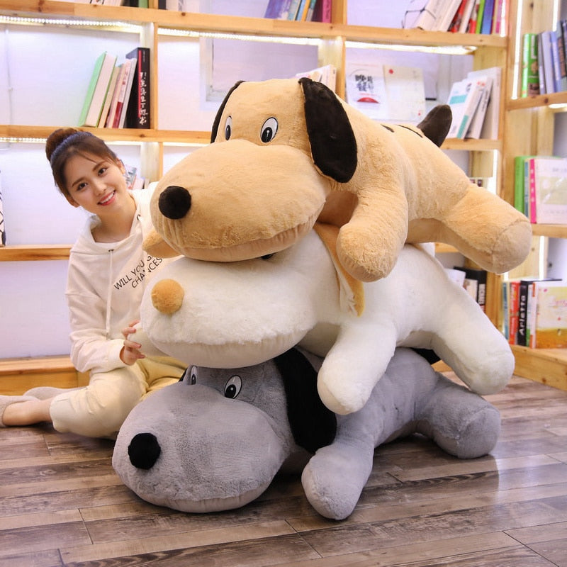 Large Dog Soft Stuffed Plush Pillow Toy