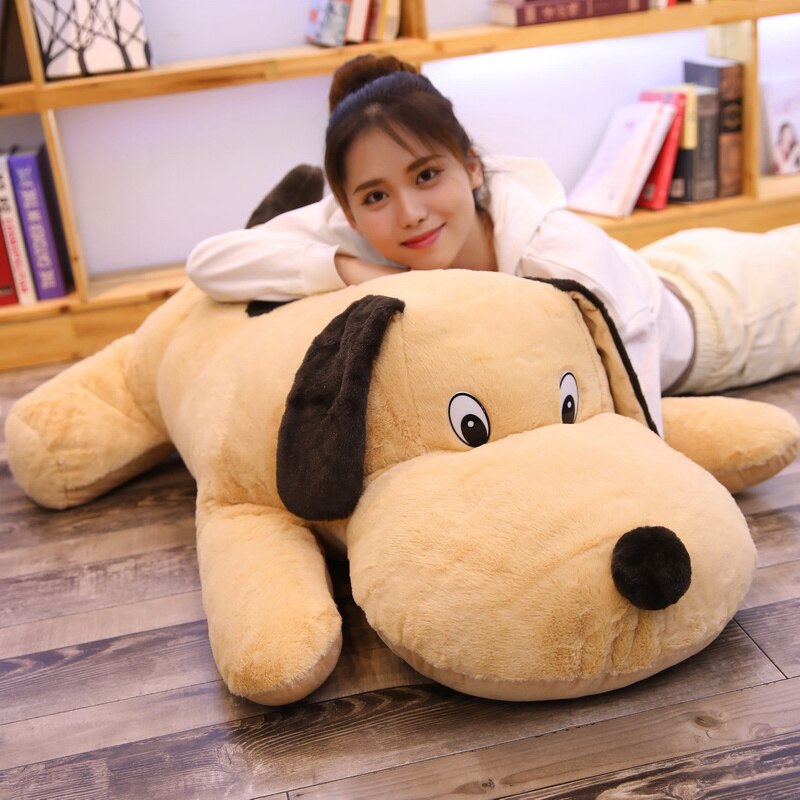 Large Dog Soft Stuffed Plush Pillow Toy