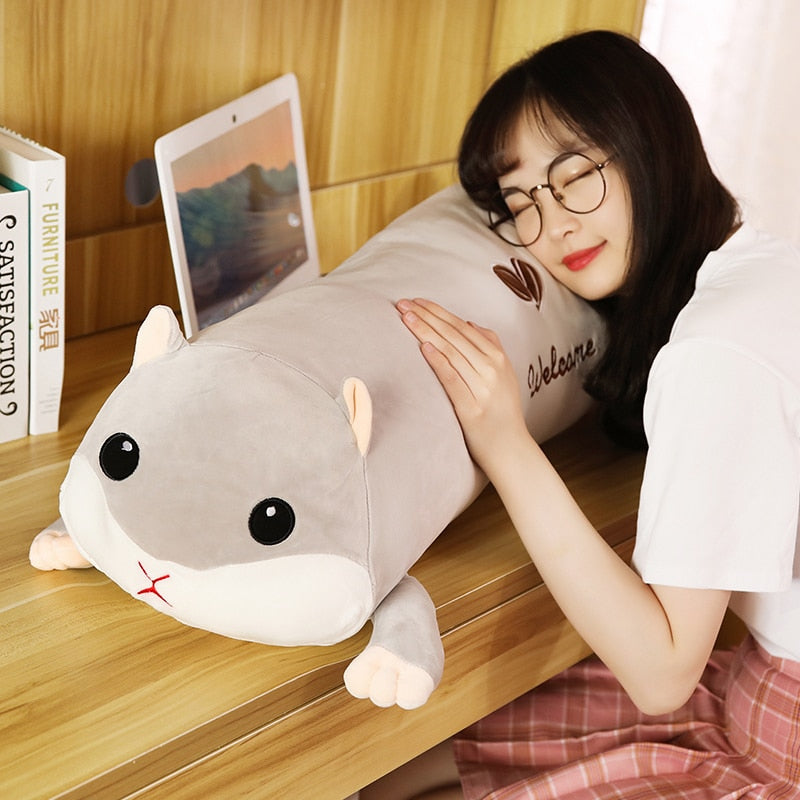 Giant Hamster Soft Stuffed Plush Pillow Toy