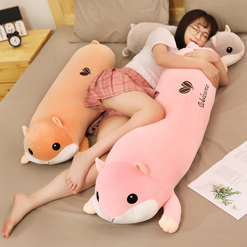 Giant Hamster Soft Stuffed Plush Pillow Toy