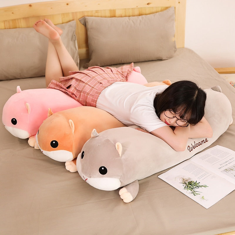 Giant Hamster Soft Stuffed Plush Pillow Toy
