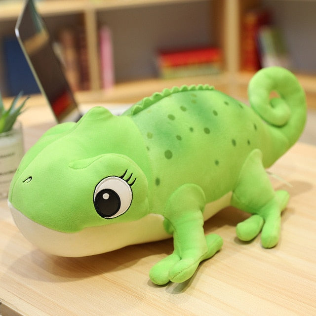 Colored Chameleon Lizard Soft Stuffed Plush Toy