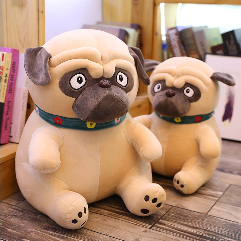 Brown French Bulldog Soft Stuffed Plush Toy