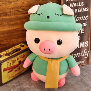 Winter Pig Teddy Soft Stuffed Plush Toy