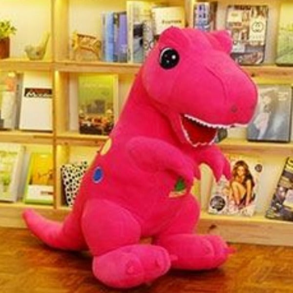 Large Colored Tyrannosaurus Dinosaur Soft Stuffed Plush Toy