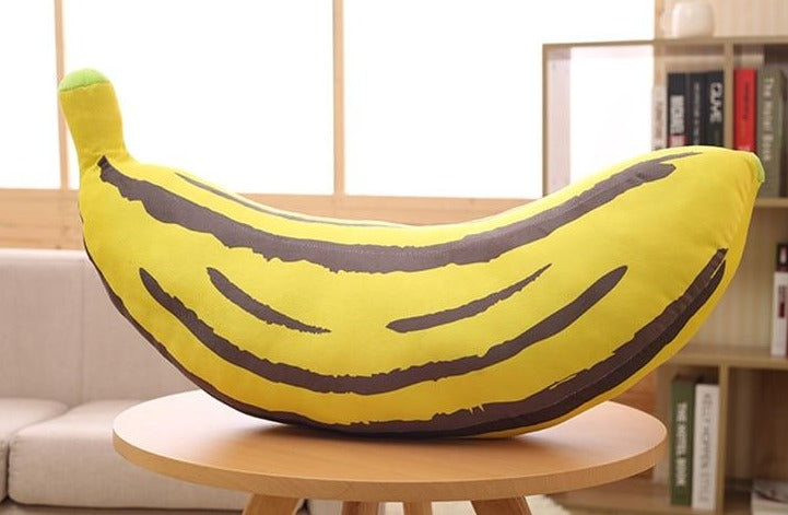 Full Size Banana Soft Stuffed Plush Pillow Toy