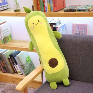 Long Avocado Soft Stuffed Plush Pillow Toy