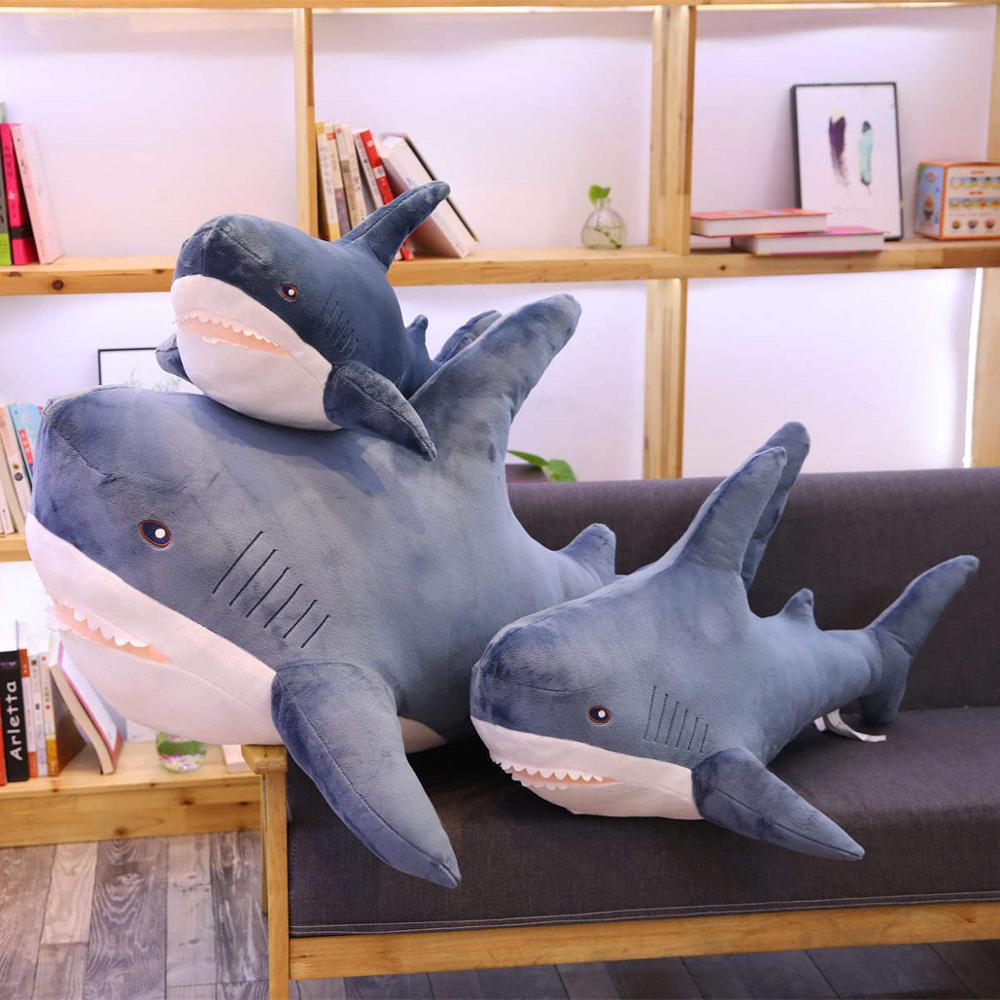 Big Shark Pillow Soft Stuffed Plush Toy