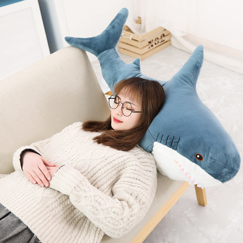Big Shark Pillow Soft Stuffed Plush Toy