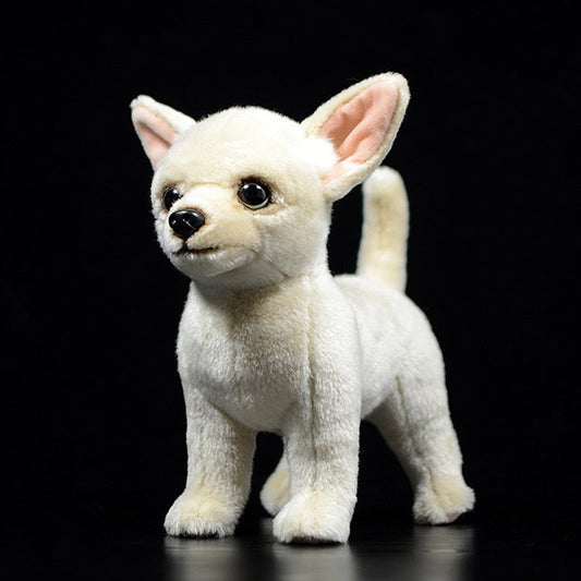 Brinquedo de pelúcia macio para cachorro chihuahua