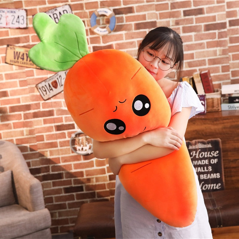 Cute Carrot Pillow Soft Stuffed Plush Toy