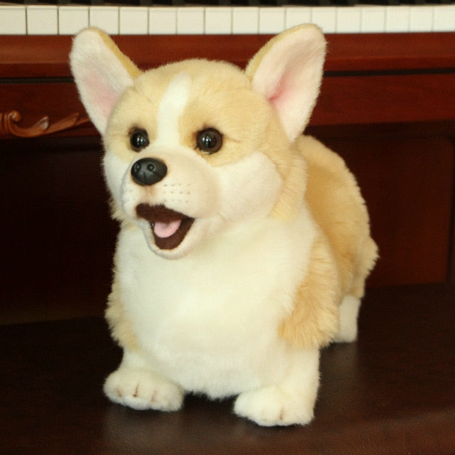 Lifelike Dog Puppy Soft Stuffed Plush Toy