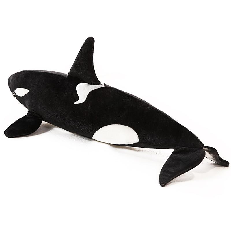 Large Orca Killer Whale Soft Stuffed Plush Toy