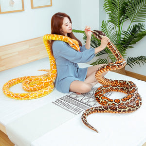 Lifelike Snake Soft Stuffed Plush Toy